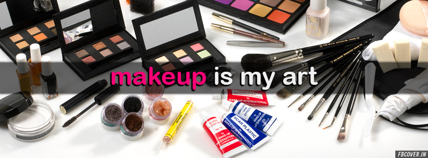 makeup is my art fb cover