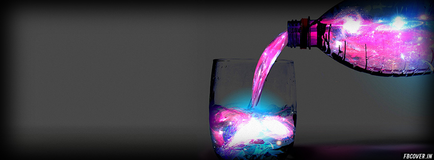 colorful water glasses
