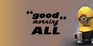 minions good morning facebook timeline covers