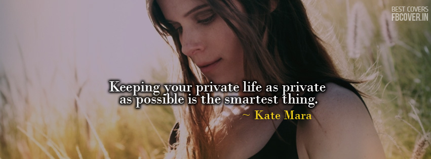 kate mara best quotes facebook covers